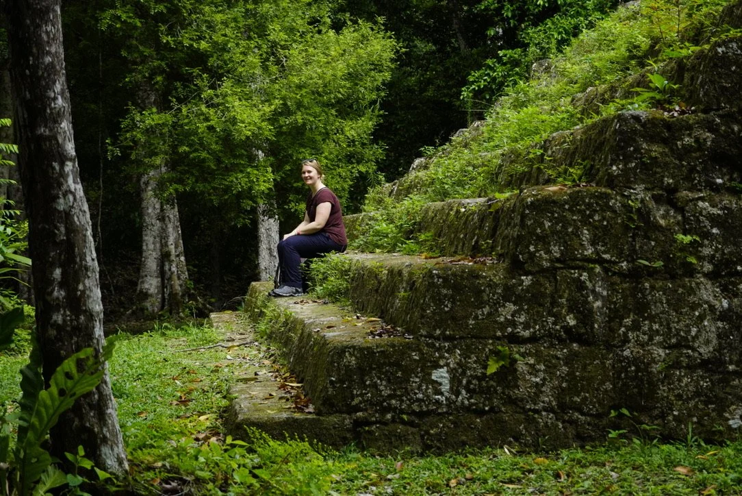 Steps through the jungle