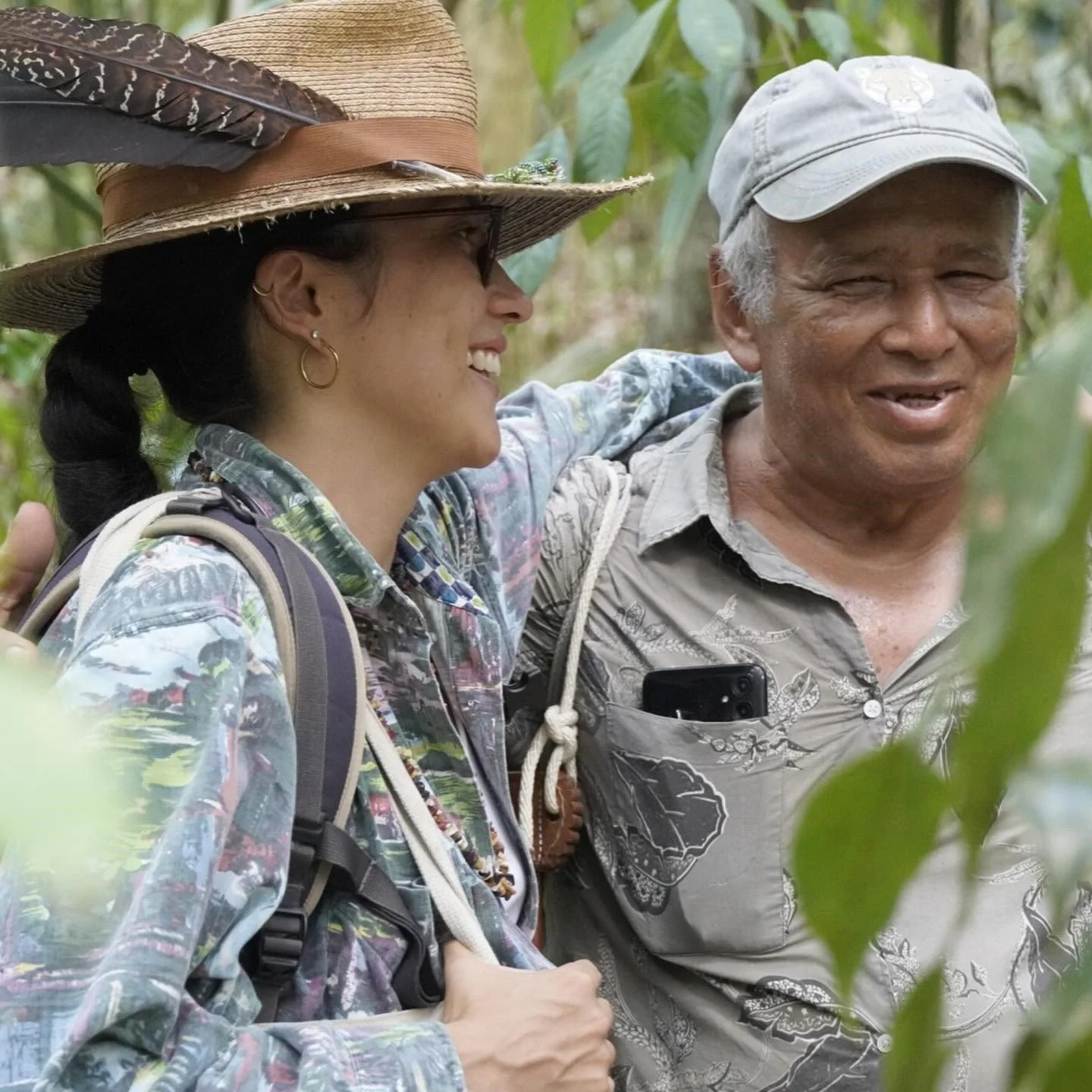 Tour guide in the jungle